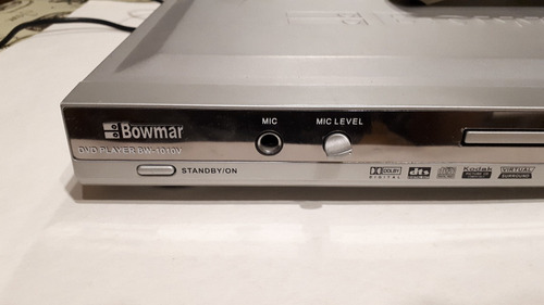 Reproductor Dvd Bowmar Modelo Bw-1010v