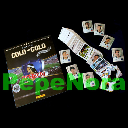 ¬¬ Álbum Fútbol Colo Colo Eterno Panini Completo Pegar Zp 