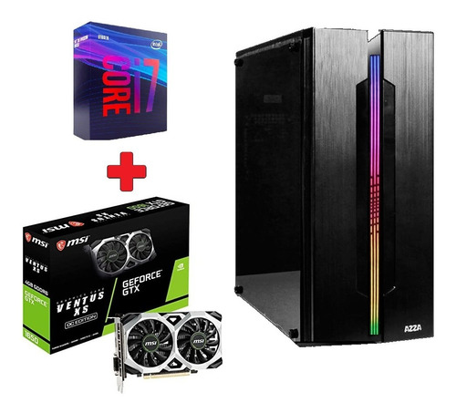Imagen 1 de 5 de Pc Gamer Armada I7-9700 + Gtx 1650 + 16gb Ram + Ssd 256gb