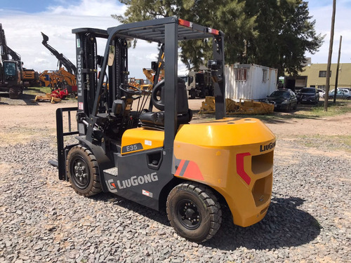 Autoelevador Liugong 3.500kg Torre Triple Con Desplazador