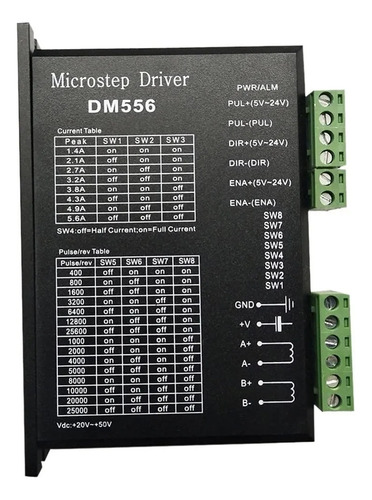 Driver Dm860 - Dm860h 80v - 7,2a Motor Passo Cnc