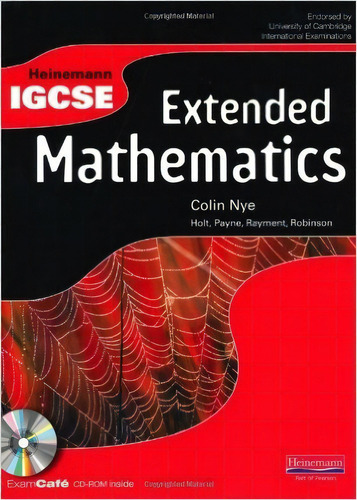 Heinemann Igcse Maths Extended - Student's Book, De Nye, Colin. Editorial Macmillan Heinemann, Tapa Blanda En Inglés Internacional, 2009