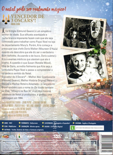 Dvd Milagre Na Rua 34 - Classicline - Bonellihq L19