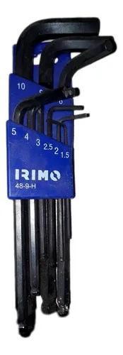 comprar Set Juego De Llaves Allen Metricas Irimo De Bahco 9 Piezas Color No Aplica