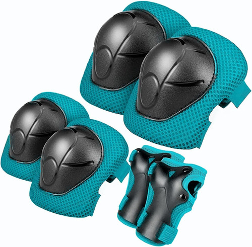 Casco De Bicicleta Ajustable Para Niños Con Rodilleras, Code
