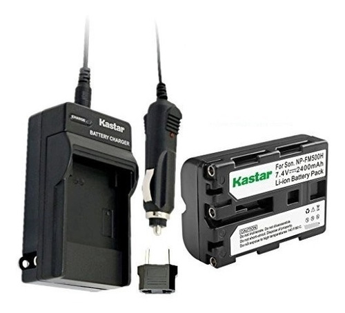 Kit Bateria Y Cargador Kastar Fm500 P/sony A100 A200 A300