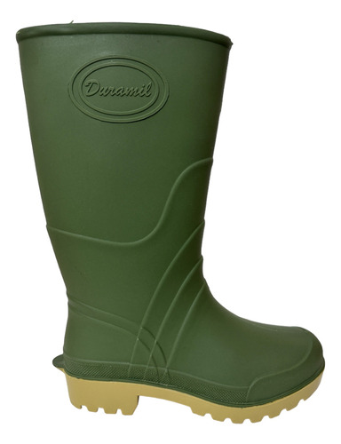 Bota De Lluvia Duramil Trueno Edición Especial Verde Militar