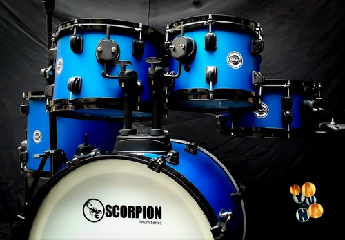 Bateria Rmv Scorpion - Blue Sparkle