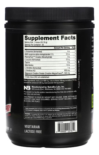 Extreme Nítric Stack, (624g) Importado Kiwi Strawberry