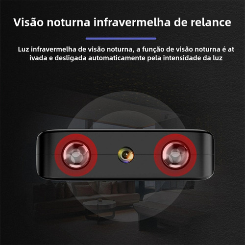 Mini Cámara Espía Wifi 1080p Con Movimiento De Visión Noctur
