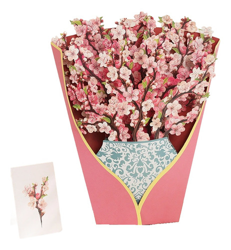 Papel: Tarjetas, Flores, Tamaño Natural Forever Flow-fs