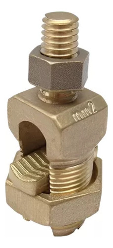 Conector Split Bolt 70mm C/rabicho Rosca Mecânica