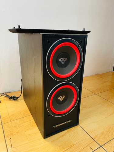 Subwoofer Cerwin Vega, No Bose Bower Marantz Technics Kef Negro Mate (Usado)
