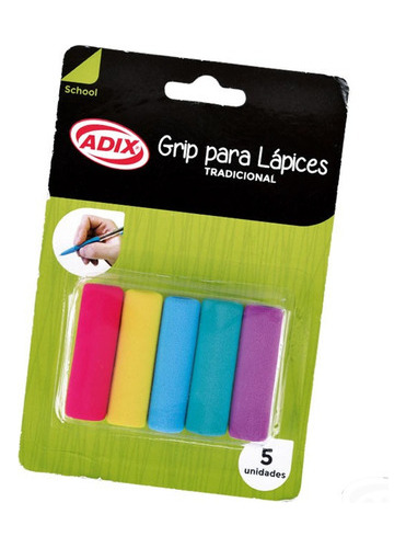 Grip  Para Lápices Tradicionales (5ud)