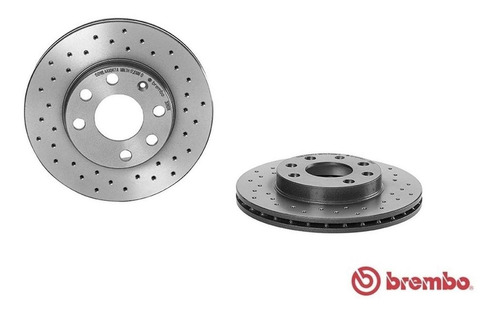 Brembo Discos Del (2) Xtra Chevy 94-12 C1 C2 C3 Exc Pick Up