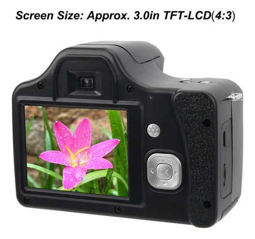 Pantalla Lcd De 3 0 Pulgadas Cámara Slr Hd Con Zoom De 18x