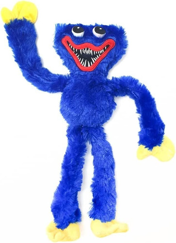Imagen 4 de 7 de Huggy Wuggy + Mascara Plush Blue Kit 4 Piezas Playtime