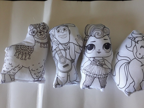 Muñecos Para Pintar Bendy X 2o Unidades+ 5 Lol