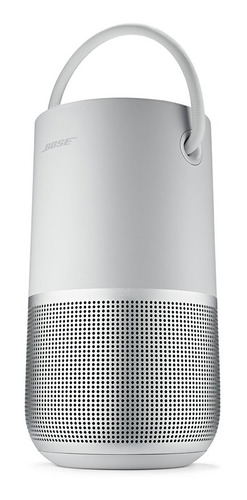 Imagen 5 de 7 de Parlante Bose Portable Smart Speaker portátil con bluetooth y wifi waterproof luxe silver
