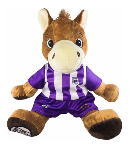 Peluche Potrillo Morado Producto Oficial Alianza Lima