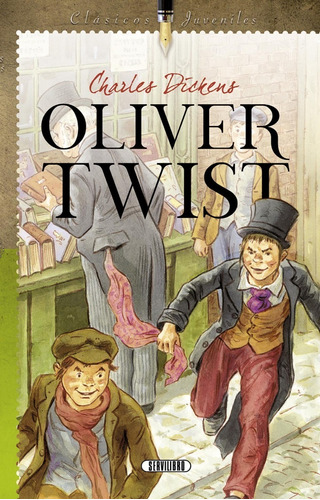 Libro. Oliver Twist. Charles Dickens. Clásicos Juveniles