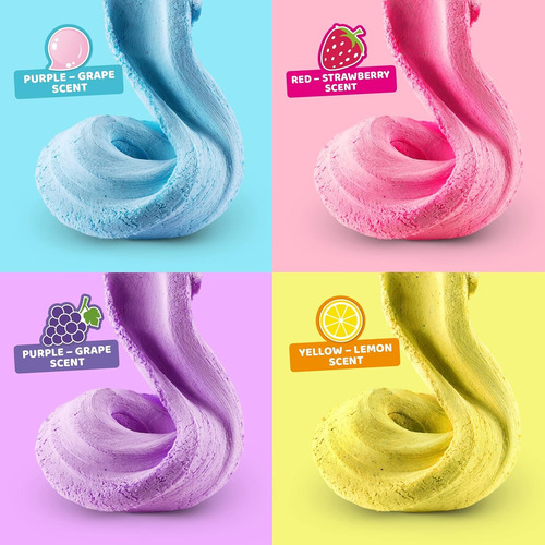 Slime Zuru Oosh Cotton Candy Crece 3.000 Veces Su Tamaño Ama