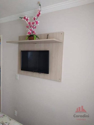 Imagem 10 de 19 de Apartamento Com 3 Dormitórios À Venda, 63 M² Por R$ 185.000,00 - Parque João De Vasconcelos - Sumaré/sp - Ap1147