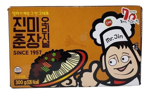 Pasta De Soja Preta Jjajang Coreana Mr. Jin 300g