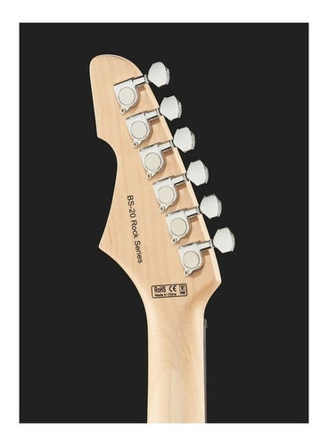 Harley Benton Bs-20bk Rock Series