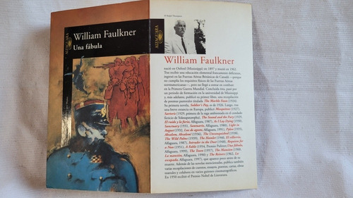 Imagen 4 de 9 de Una Fabula William Faulkner Alfaguara Edición Grande