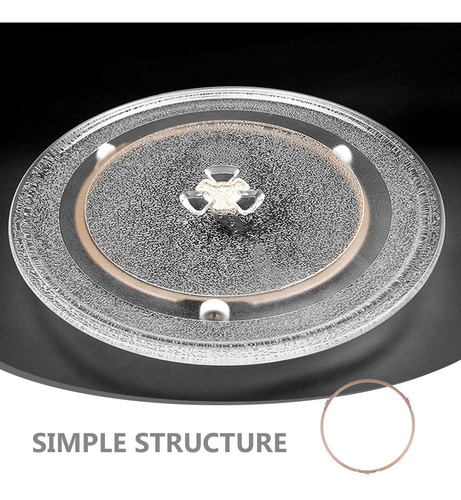 Anillo Giratorio Para Horno Microondas Con Ruedas, Lengüeta