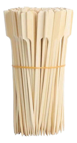 6 Brochetas De Bambú Para Asar - Paquete De 500 6 Piezas