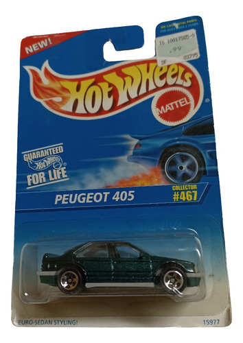 Hot Wheels Peugeot 405 1995 Vintage Leer Descripcion