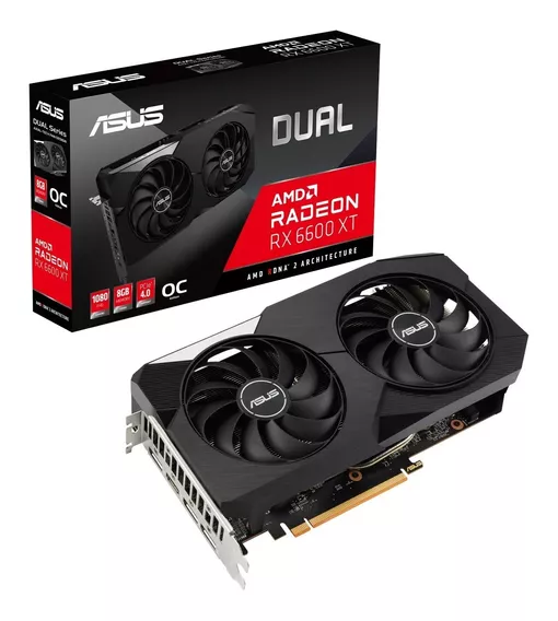 Placa De Video Amd Asus Dual Radeon Rx 6600xt 8gb Oc Ed