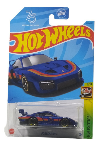Hot Wheels 2023 (n) Hw Exotics 223/250 - Porsche 935 Color Azul