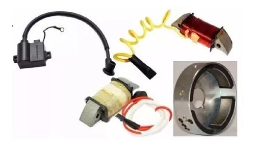 Imagem 1 de 2 de Conjunto Magneto Bikelete, Mobilete
