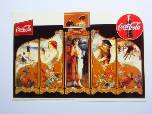 Poster Coca Cola Las 4 Estaciones 