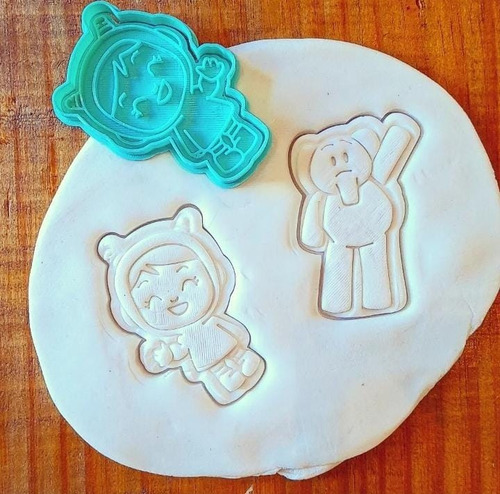 Imagen 4 de 10 de Cortante + Sello Pocoyo Galletitas, Cookies, Ballina Setx6u