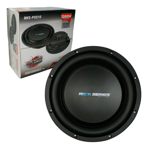 Subwoofer Plano 10 Pulgadas Rock Series Rks-pss10 300w Rms