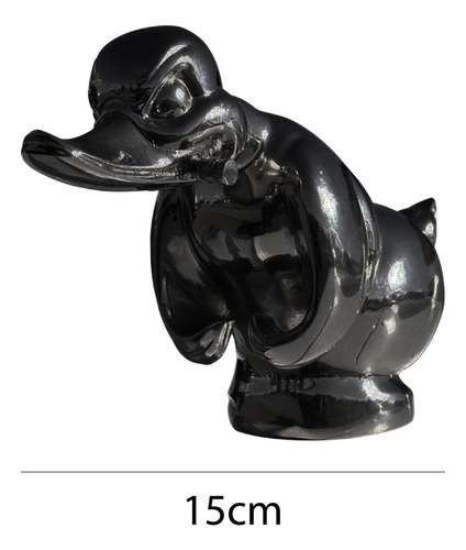 Adorno De Resina For Capó De Coche Con Forma De Pato Enojad