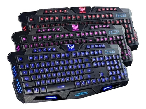 Teclado Gamer Retroiluminado Tricolor M200