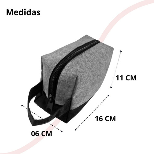 Necessaire Bolsa Sipat Cipa Feminina Masculina Kit 20 Unid.