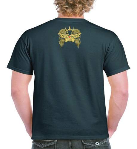 Imagen 2 de 2 de Playera Caballero Del Zodiaco Dorado Sagitario Hombre