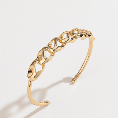 Pulseira F Vintage Simplier Hollowed Out, Moda Feminina