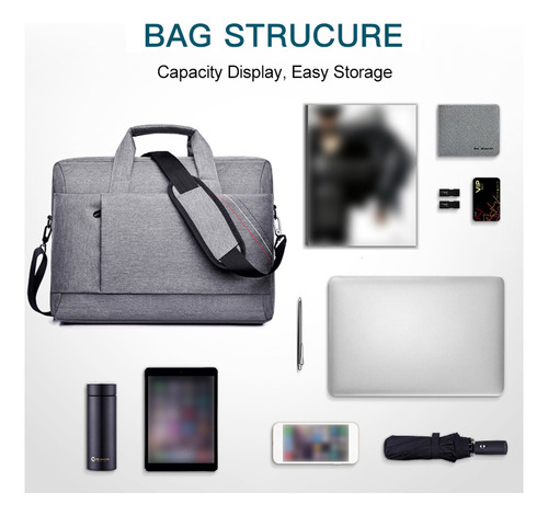 Kl Bolso De Hombro For Portátil De 15 Pulgadas, Computadora