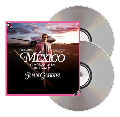 Juan Gabriel Ciudades Mexico Con Escalas En Mi Corazon 2 Cd Versión Del Álbum Estándar