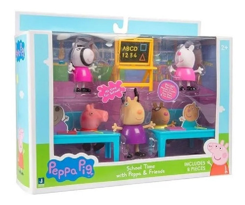 Peppa Pig Clase Escuela Aula Class Room Original