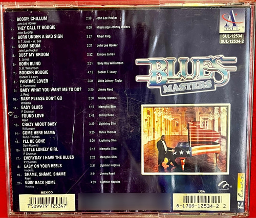 Cd Original The Blues Másters 2003 1a Ed. Nacional Coleccion (Usado)