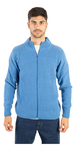 Campera Tejida Sweater Hombre Lana Lambswool Olegario