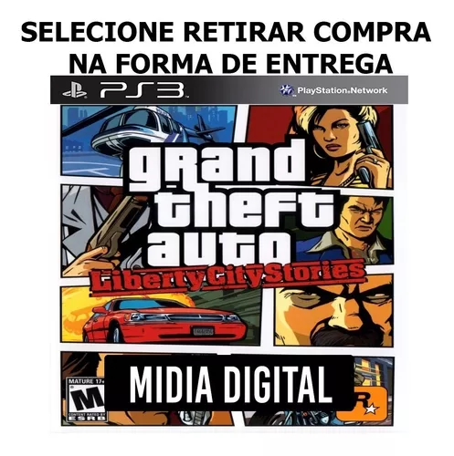 Gta Liberty City Stories Psn Ps3 Psn Envio Rápido